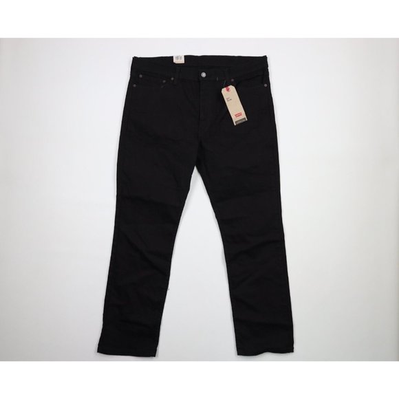 New Levis 511 Mens Size 38x30 Stretch Slim Fit Denim Jeans Pants Black